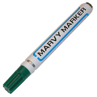 Маркер перманентный Marvy 400 зеленый, 1.5-3мм, круглый наконечник