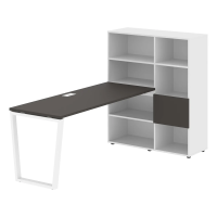 Рабочая станция EVRST 1117 Мокко/Белый 2190х1120х1355 EDIS