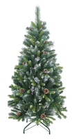 Tarrington House Ель заснеженная с шишками, 150см