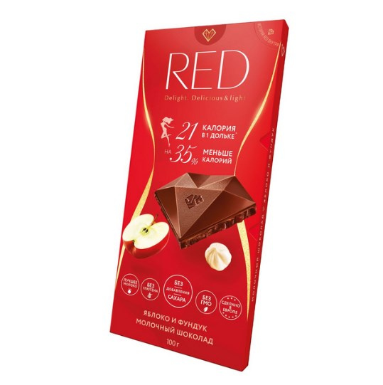 Шоколад Red Delight без сахара