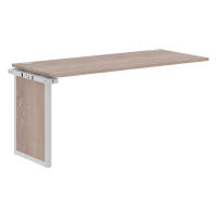 Стол промежуточный XQPIST 1670 Дуб Сонома/Алюминий 1600х700х750 XTEN-QP