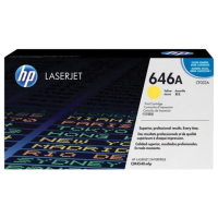 Картридж лазерный HP (CF032A) ColorLaserJet CM4540, желтый, оригинальный, ресурс 12 500 страниц