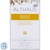 Чай Althaus Rooibush Strawberry Cream, ройбуш, 20 пакетиков