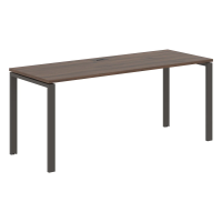 Стол прямой EUST 1767 Дуб Денвер тёмный/Мокко 1760х670х750 EDIS