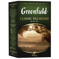 Чай Greenfield Classic Breakfast (Классик Брекфаст), черный, листовой, 100 г
