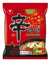 Лапша быстрого приготовления Nongshim Шин Рамен, 120г