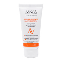 Крем для лица Aravia Laboratories Vitamin-C Power Radiance Cream, для сияния кожи с Витамином С, 50м