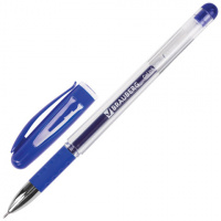 Ручка гелевая Brauberg Geller синяя, 0.5мм