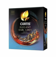 Чай Curtis Elegant Earl Grey (Элегант Эрл грей), черный, 100 пакетиков