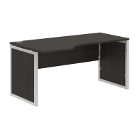 Стол эргономичный XQPCET 169(L) Дуб Юкон Модерн/Алюминий 1600х900х750 XTEN-QP