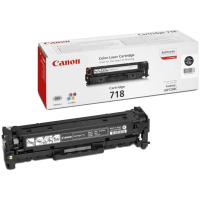 Картридж лазерный Canon 718BK, черный, (2662B002)