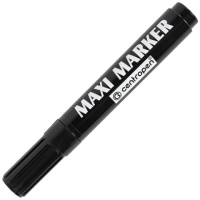 Маркер перманентный Centropen Maxi черный, 4мм, пулевидный наконечник
