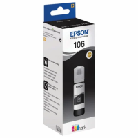 Чернила EPSON (C13T00R140) для СНПЧ L7160/L7180, фото-черный, оригинальные, ресурс 5000 страниц