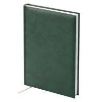 Ежедневник полудатированный Brunnen Оптимум Мирадор зеленый, 14.5х20.6см, 192 листа