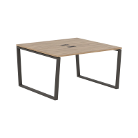 Стол 2-х местный EVWST 1313 Дуб Денвер светлый/Мокко 1360х1346х750 EDIS