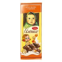 Шоколад Аленка Фундук-карамель, 165г