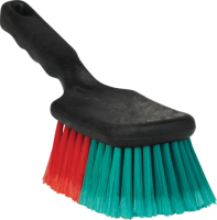 Щетка автомобильная Vikan 275мм, мягкий/расщеплённый ворс, с короткой ручкой, черный, 522752