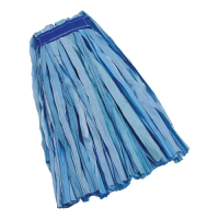 Моп специальный (вискоза-целлюлоза) без прошивки TTS,  синий, 00001704