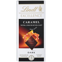 Шоколад Lindt Excellence темный, карамель с солью, 100г