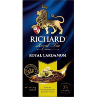 Чай Richard Royal Cardamom черн., 25 пак    12403