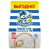 Творог Простоквашино рассыпчатый 5%, 480г