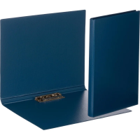 Пластиковая папка с зажимом Attache Дания-Россия синяя, А4, 3301-01