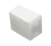 Косметические салфетки белые, 1 слой, 200шт, 17х15.5см