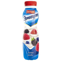 Йогурт питьевой Эрмигурт 1.2% лесные ягоды, 290г