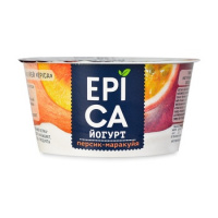 Йогурт Epica персик-маракуйя, 5%, 130г