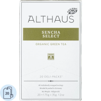 Чай Althaus Sencha Senpai, зеленый, 20 пакетиков