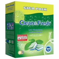 Таблетки для ПММ Clean&fresh All in 1 100шт