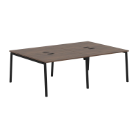 Стол 4-х местный ELWST 2316 Дуб Денвер тёмный/Черный 2326х1606х750 EDIS