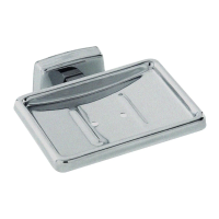 Мыльница для ванны Nofer Classic глянцевая, 09044.S