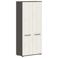 Шкаф высокий широкий EHCS 85.1 ЯсеньТраун/Мокко/Мокко 852х430х1967 EDIS