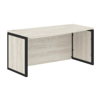 Стол эргономичный XQPCT 169H(L) Сосна Эдмонт/Антрацит 1600х900х750 XTEN-QP