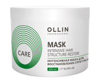 Маска для волос Ollin Professional Intensive Mask для восстановления структуры, 500мл