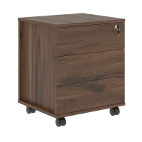 Тумба мобильная EMC-3D.A Дуб Денвер темный 520х450х605 EDIS