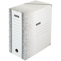Архивная папка на резинках Officespace Standard белая, 320х260х150мм, микрогофрокартон
