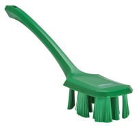 Щетка с ручкой Vikan UST 395мм, жёсткий ворс, зеленый, 41962