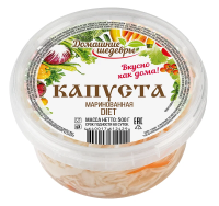 Капуста маринованная ТМ Домашние шедевры Diet, 500г