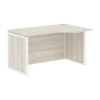 Стол эргономичный XQPCET 149H(R) Сосна Эдмонт/Белый 1400х900х750 XTEN-QP