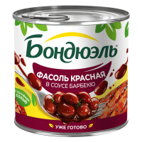 Фасоль красная Бондюэль барбекю, 425мл