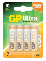 Батарейка Gp Ultra 15AU-2CR8 АА LR06, 8шт/уп
