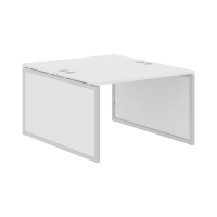 Стол 2-х местный XQPWST 1214 Белый/Алюминий 1200х1406х750 XTEN-QP