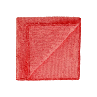 Салфетка хозяйственная Merida Classic СМ002, 35х35см, красная, микрофибра, 4шт/уп