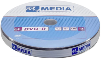 Диск DVD-R Mymedia 4.7Gb, 16x, Pack wrap, 10шт/уп, 69205