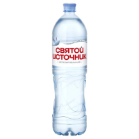 Вода Святой Источник 1.5 литра без газа, ПЭТ
