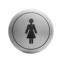 Дверная табличка Nofer санузел для женщин 16720.2.S