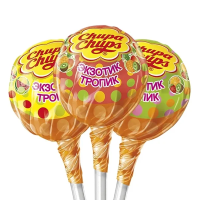 Карамель Chupa Chups кзотик-тропик, ассорти, 12г