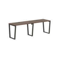 Стол 2-х местный EVWST 2367 Дуб Денвер тёмный/Мокко 2326х670х750 EDIS